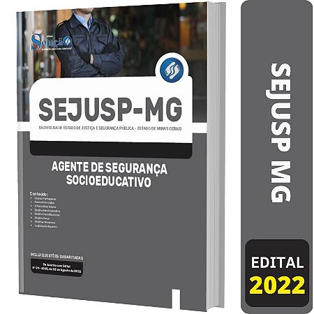 Apostila SEJUSP MG - Agente de Segurança Socioeducativo