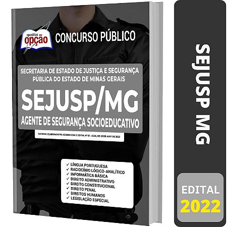 Apostila SEJUSP MG - Agente de Segurança Socioeducativo