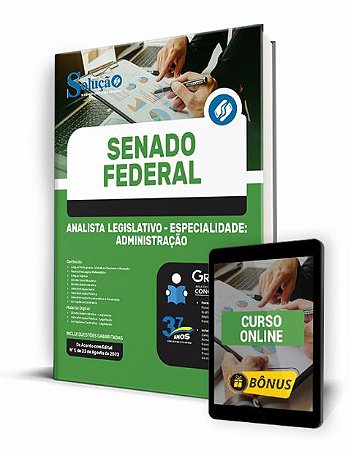 Apostila Senado Federal 2022 - Analista Legislativo - Especialidade: Administração