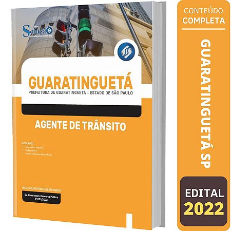 Apostila Prefeitura Guaratinguetá SP - Agente de Trânsito