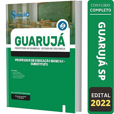 Apostila Prefeitura Guarujá SP - Professor 1 - Substituto