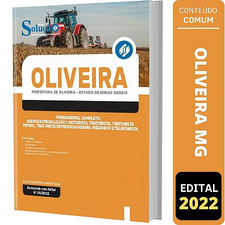 Apostila Prefeitura Oliveira MG - Fundamental Completo