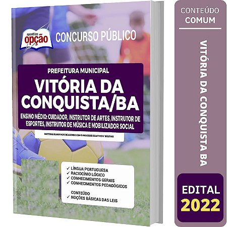 Apostila Prefeitura Vitória da Conquista BA - Ensino Médio