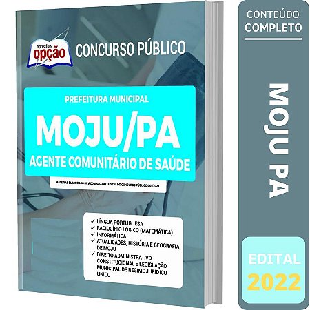 Apostila Prefeitura Moju PA - Agente Comunitário de Saúde