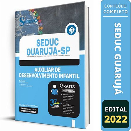 Apostila SEDUC Guarujá SP - Auxiliar de Desenvolvimento