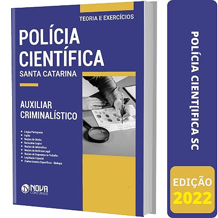 Apostila Polícia Científica SC - Auxiliar Criminalístico