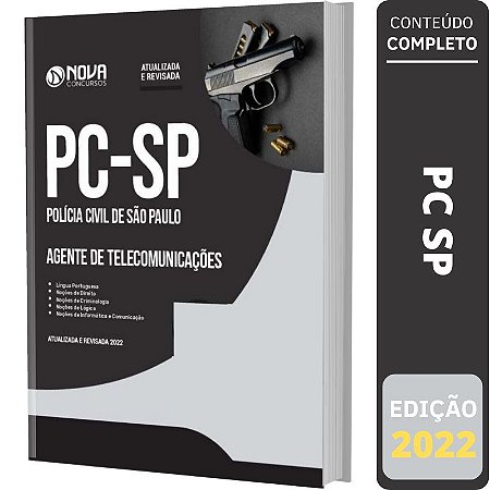 Apostila Pc Sp Agetel - Agente De Telecomunicações Policial