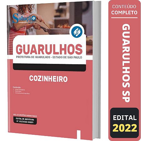 Apostila Prefeitura Guarulhos SP - Cozinheiro