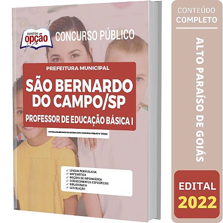 Apostila São Bernardo do Campo Professor Educação Básica 1