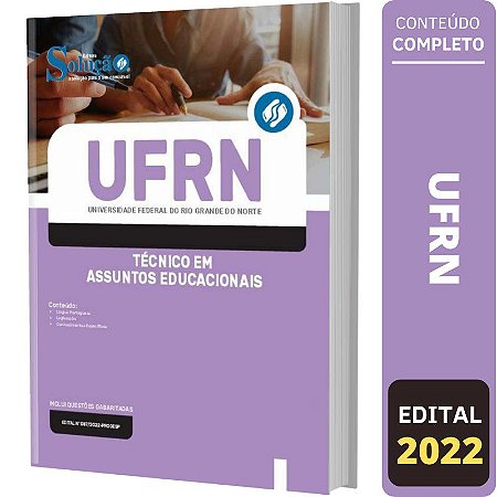 Apostila UFRN - Técnico em Assuntos Educacionais