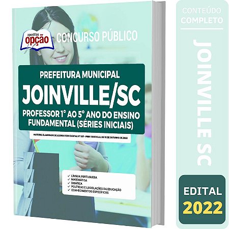 Apostila Joinville SC Professor do 1º ao 5º ano Fundamental