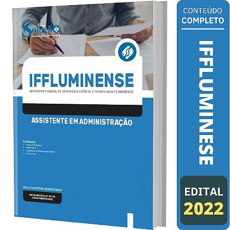Apostila Concurso IFFluminense - Assistente em Administração