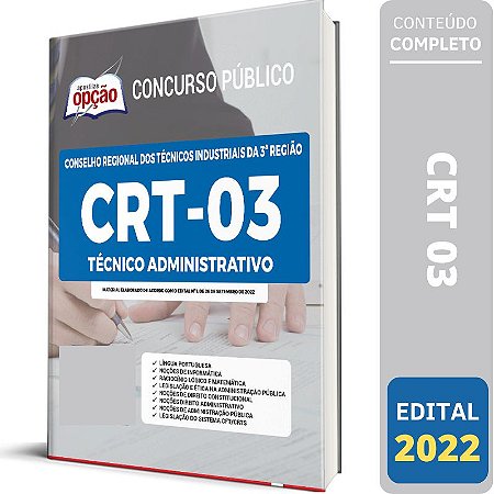 Apostila CRT 03 - Técnico Administrativo