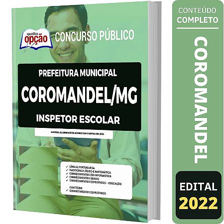 Apostila Concurso Coromandel MG - Inspetor Escolar