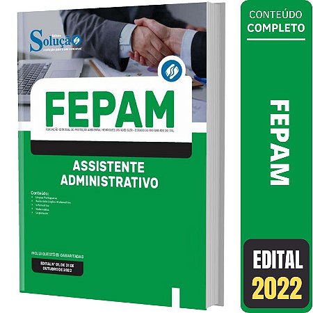 Apostila FEPAM RS - Assistente Administrativo