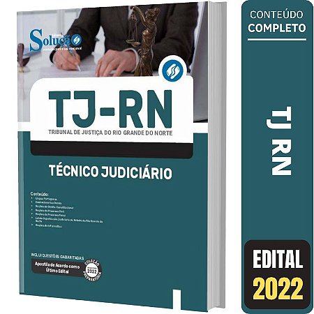 Apostila TJ RN - Técnico Judiciário