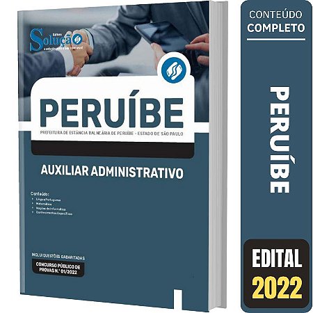 Apostila Concurso Peruíbe SP - Auxiliar Administrativo