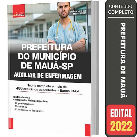 Apostila Município De Mauá Sp - Auxiliar De Enfermagem