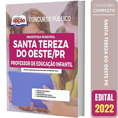Apostila Santa Tereza do Oeste PR - Professor Infantil