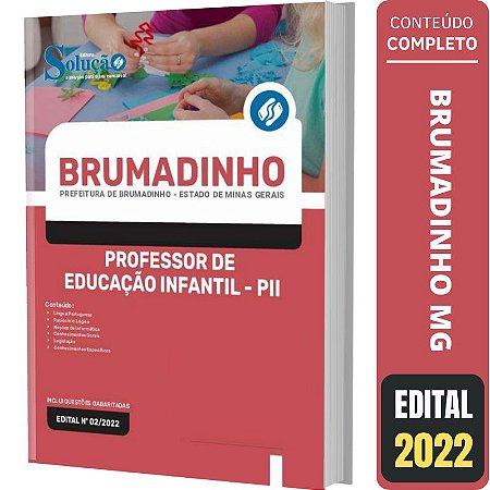 Apostila Brumadinho MG - Professor de Educação Infantil - P2