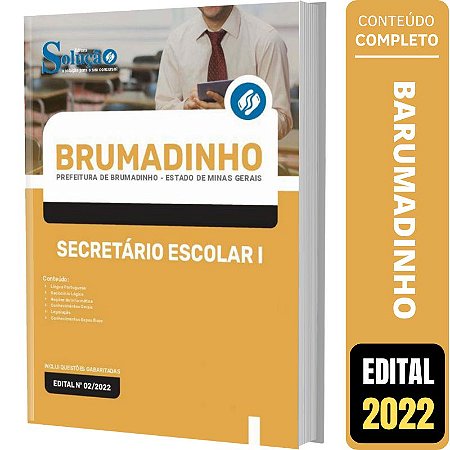 Apostila Brumadinho MG - Secretário Escolar I