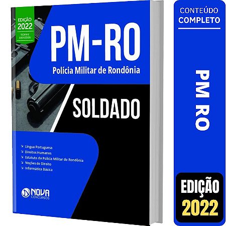 Apostila Concurso PM RO - Soldado