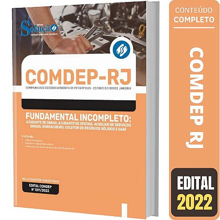 Apostila COMDEP RJ - Fundamental Incompleto