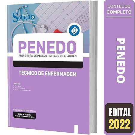 Apostila Prefeitura Penedo AL - Técnico de Enfermagem
