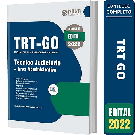 Apostila TRT GO - Técnico - Área Administrativa