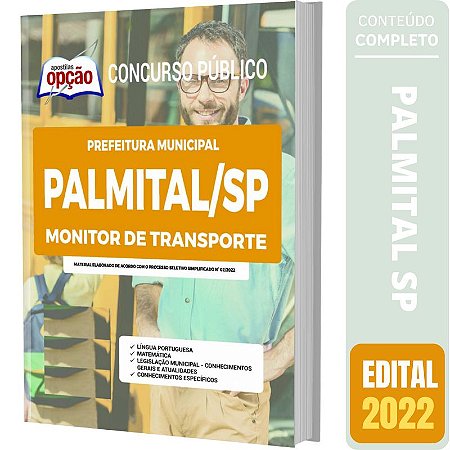 Apostila Concurso Palmital SP - Monitor de Transporte
