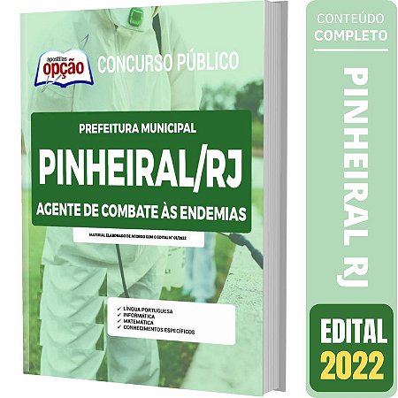 Apostila Pinheiral RJ - Agente de Combate às Endemias