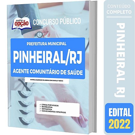 Apostila Pinheiral RJ - Agente Comunitário de Saúde