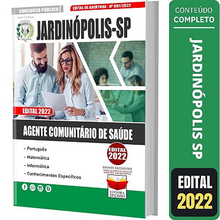 Apostila Jardinópolis SP - Agente Comunitário de Saúde