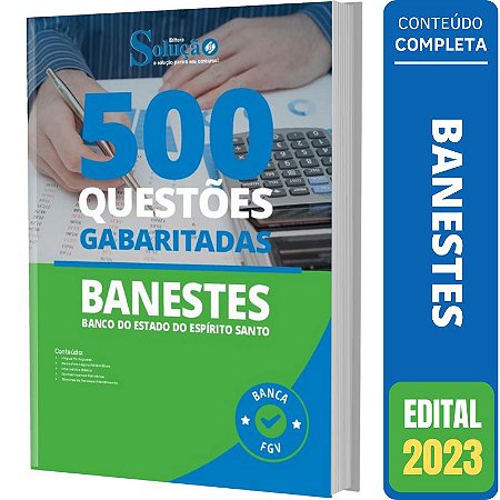 Apostila Concurso BANESTES - Caderno de Questões Gabaritadas