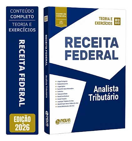 Apostila Receita Federal 2026 - Analista Tributário