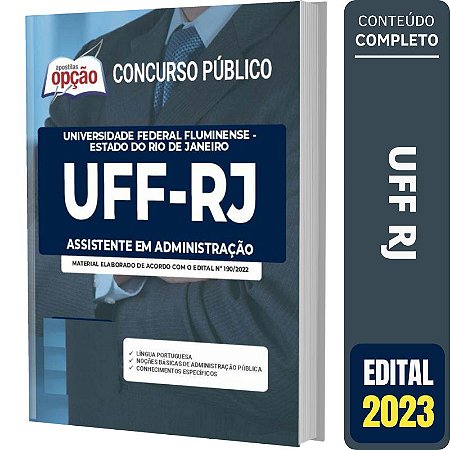 Apostila UFF RJ - Assistente em Administração