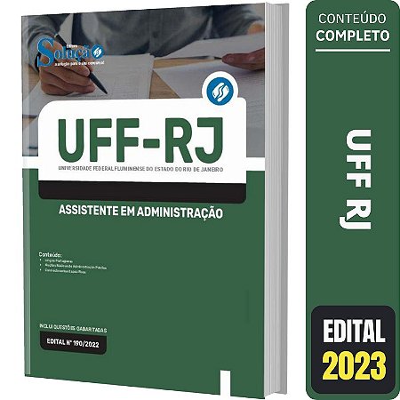 Apostila UFF RJ - Assistente em Administração