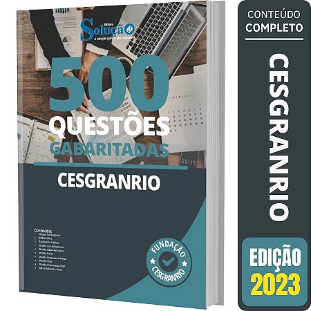 Caderno de Questões Cesgranrio - Gabaritadas