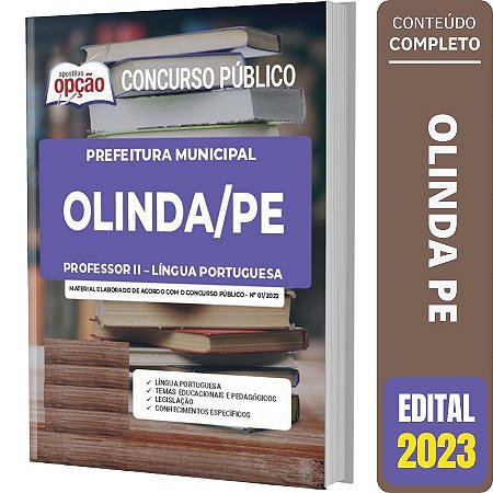 Apostila Olinda PE - Professor 2 – Língua Portuguesa