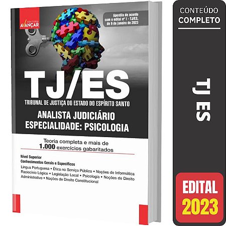 Apostila Concurso Tj Es - Analista Judiciário - Psicologia