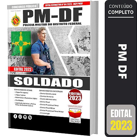 Apostila Concurso PM DF - Soldado