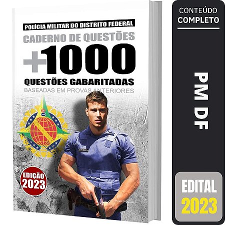 Apostila Concurso PM DF - Caderno de testes