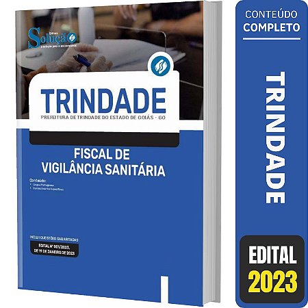Apostila Trindade GO - Fiscal de Vigilância Sanitária