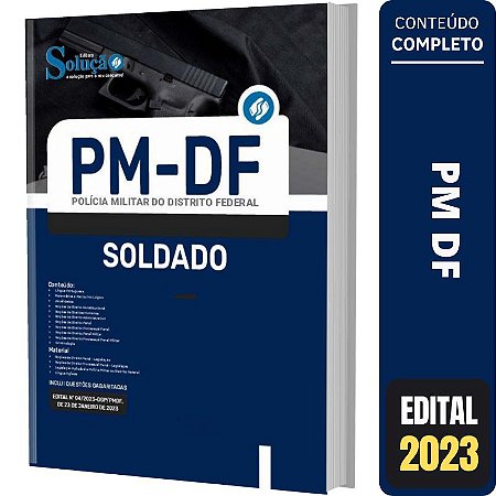 Apostila Concurso PM DF - Soldado