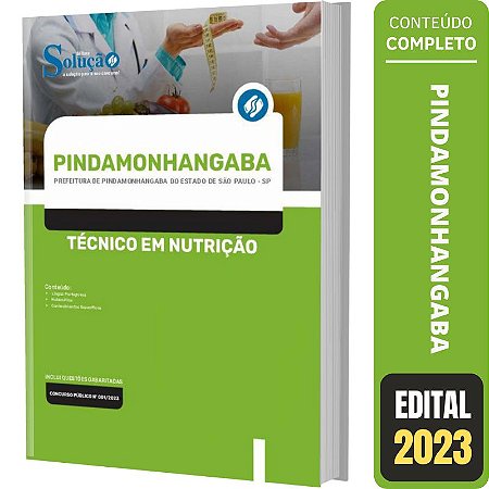 Apostila Pindamonhangaba SP - Técnico em Nutrição