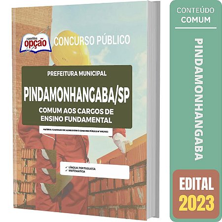Apostila Pindamonhangaba SP - Cargos de Ensino Fundamental