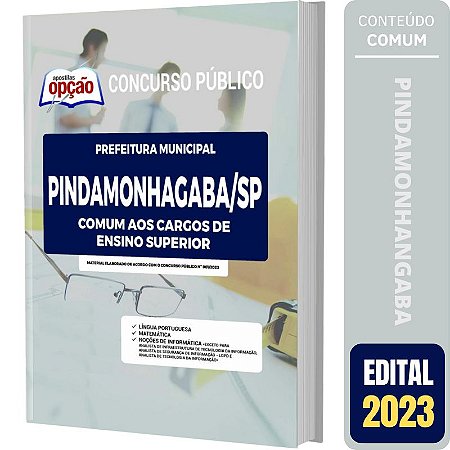 Apostila Pindamonhangaba SP - Cargos de Ensino Superior