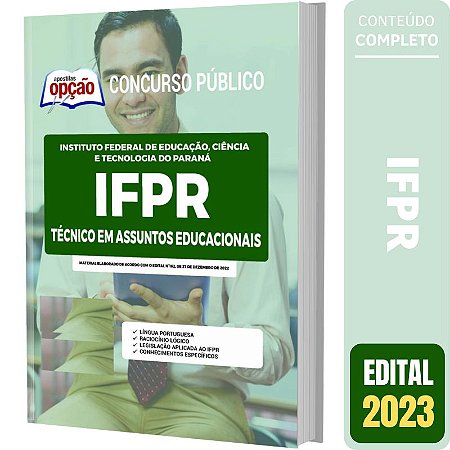 Apostila IFPR - Técnico em Assuntos Educacionais