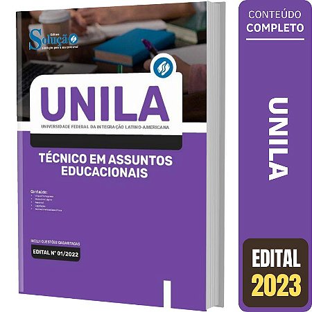 Apostila UNILA - Técnico em Assuntos Educacionais