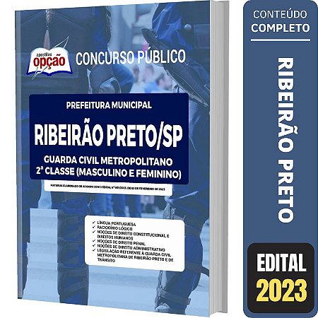 Apostila Concurso Ribeirão Preto Guarda Civil Metropolitano